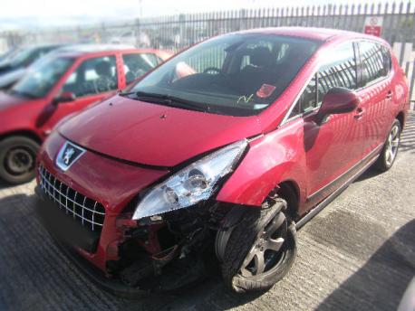 Breaking Peugeot 3008  2009 to 2013 - 2.0 16v Diesel 5 Door Hatchback