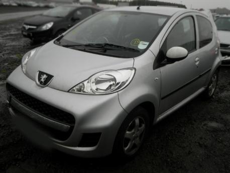 Breaking Peugeot 107  2009 to 2012 - 1.0 12v Petrol 5 Door Hatchback