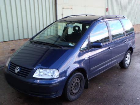 Breaking Volkswagen Sharan  2000 to 2003 - 1.9 8v Diesel