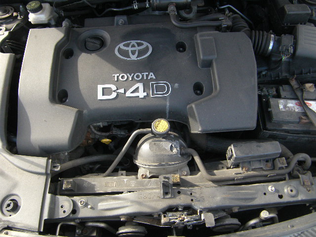 TOYOTA AVENSIS T25 2003 - 2008 2.0 - 1995cc 16v D-4D 1CD-FTV diesel Engine Image