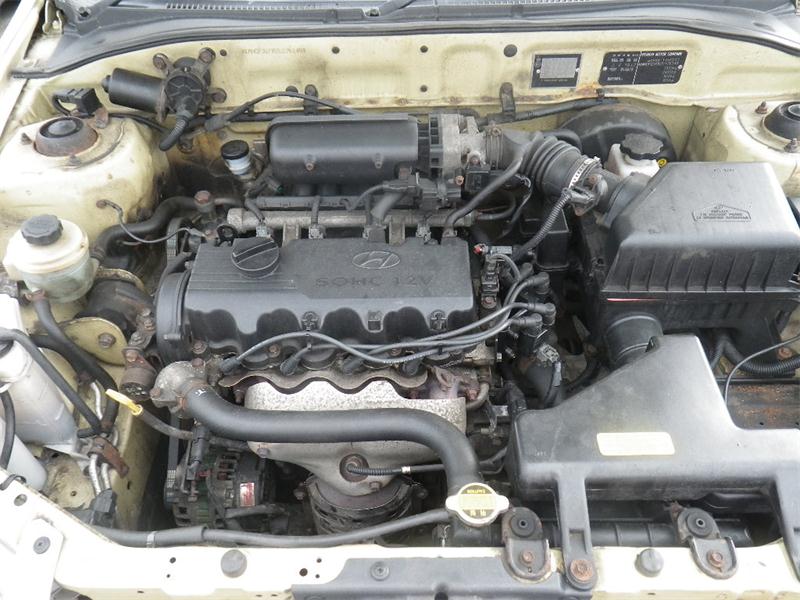 HYUNDAI EXCEL MK 2 LC 2000 - 2005 1.3 - 1341cc 12v G4EA petrol Engine Image