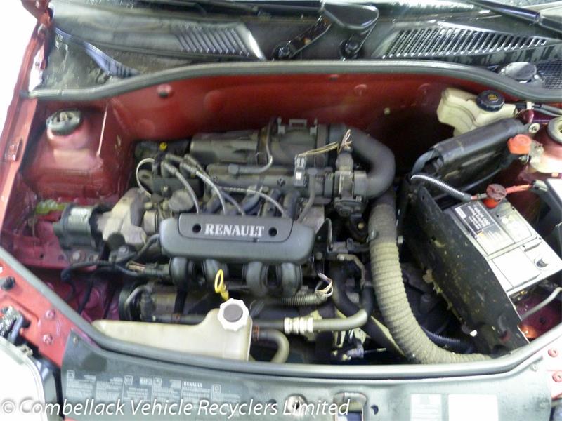 RENAULT CLIO MK 2 CB0/1/2 1999 - 2001 1.2 - 1149cc 8v D7F722 petrol Engine Image